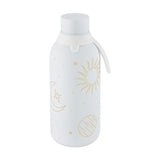 Garrafa térmica com interior cerâmico 500 ml Lovely Story – Cosmic Energy – Branco gelo — Ref. BTC2652BL-5