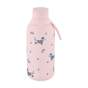 Garrafa térmica com interior cerâmico Lovely Story – Velvet Paws – Rosa — Ref. BTC2655RS-5