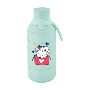 Garrafa térmica com interior cerâmico Lovely Story – Cat Whiskers – Menta — Ref. BTC2656MT-5