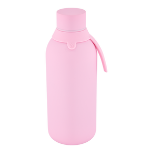Garrafa térmica com interior cerâmico Áurea – Lisa – 500 ml · Rosa escuro