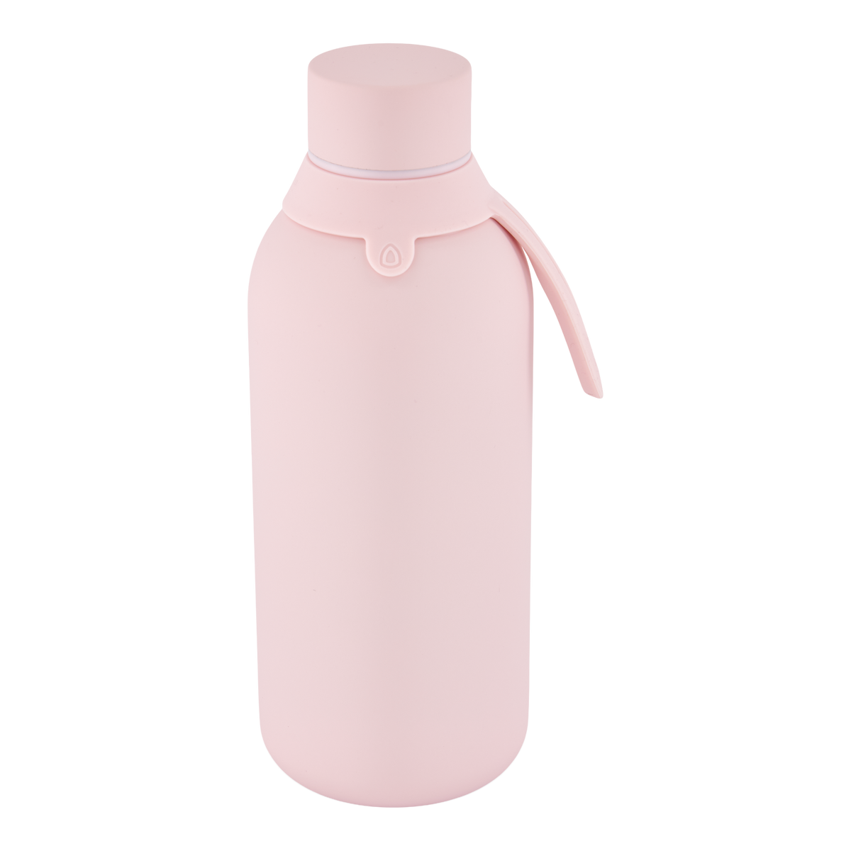 Garrafa térmica com interior cerâmico Áurea – Lisa – 500 ml · Rosa