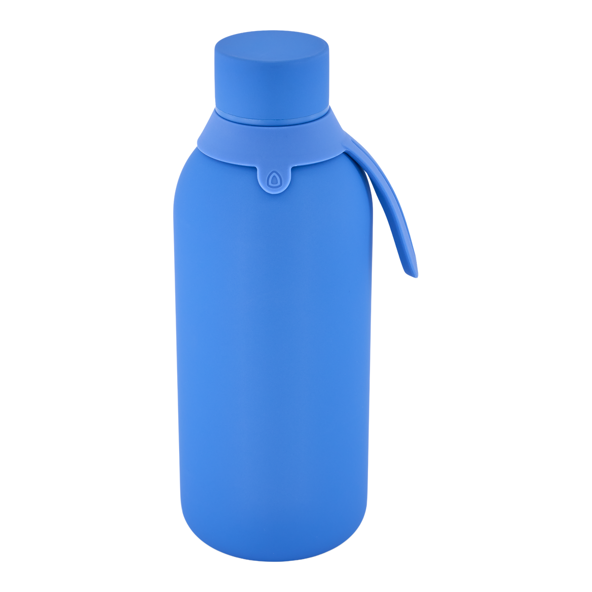 Garrafa térmica com interior cerâmico Áurea – Lisa – 500 ml · Azul Mazarine