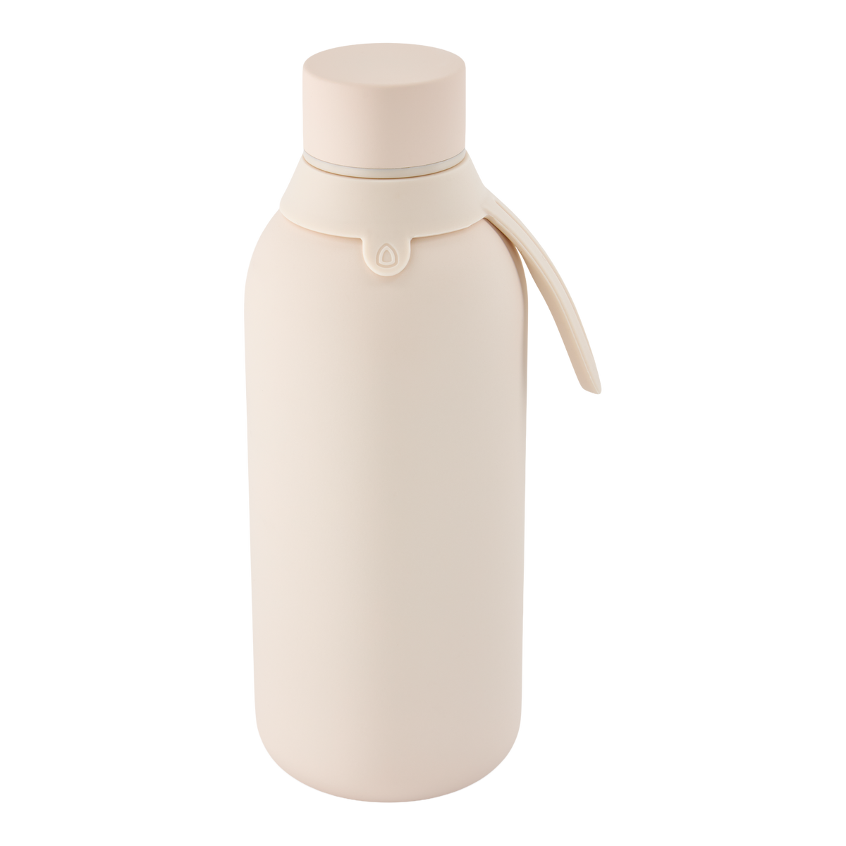 Garrafa térmica com interior cerâmico Áurea – Lisa – 500 ml · Areia