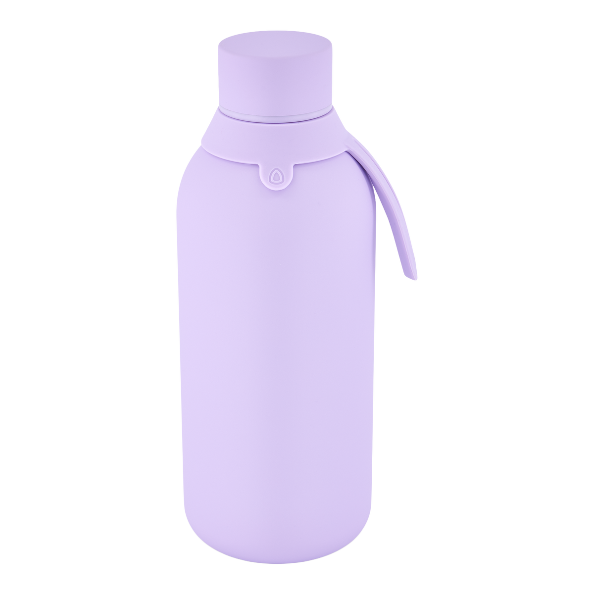Garrafa térmica com interior cerâmico Áurea – Lisa – 500 ml · Lilás