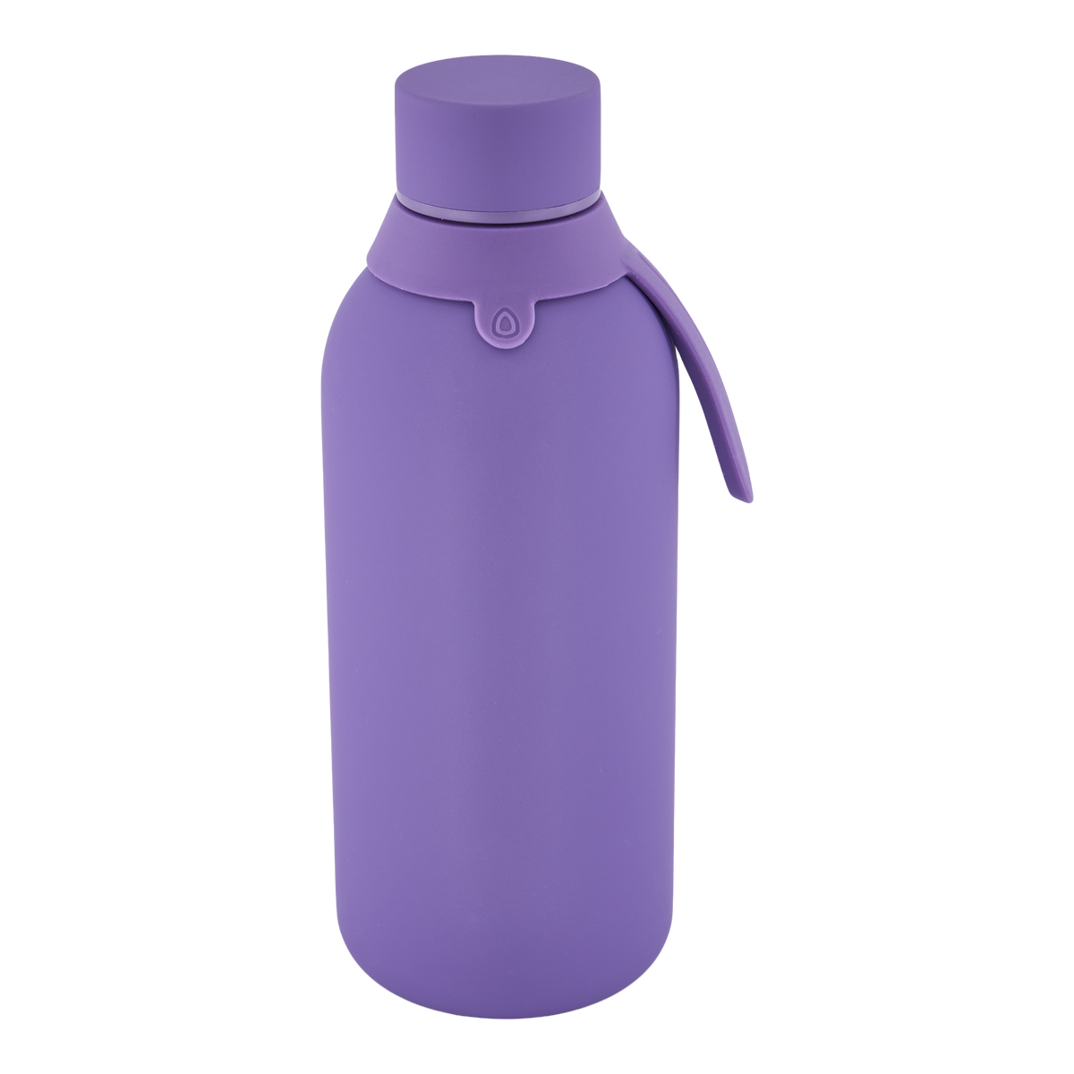 Garrafa térmica com interior cerâmico Áurea – Lisa – 500 ml · Roxo