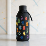 Garrafa térmica com interior cerâmico 500 ml Áurea – Wild Things – Preto