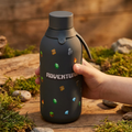 Garrafa térmica com interior cerâmico 500 ml Áurea – Pixel Craft – Preto