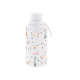 Garrafa térmica com interior cerâmico Áurea – Dot & Woof – 500 ml · Branco gelo
