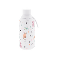 Garrafa térmica com interior cerâmico Áurea – Dot & Meow – 500 ml · Branco gelo