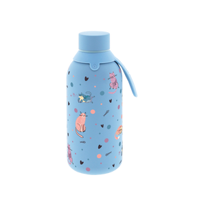 Garrafa térmica com interior cerâmico Áurea – Dot & Meow – 500 ml · Azul petróleo