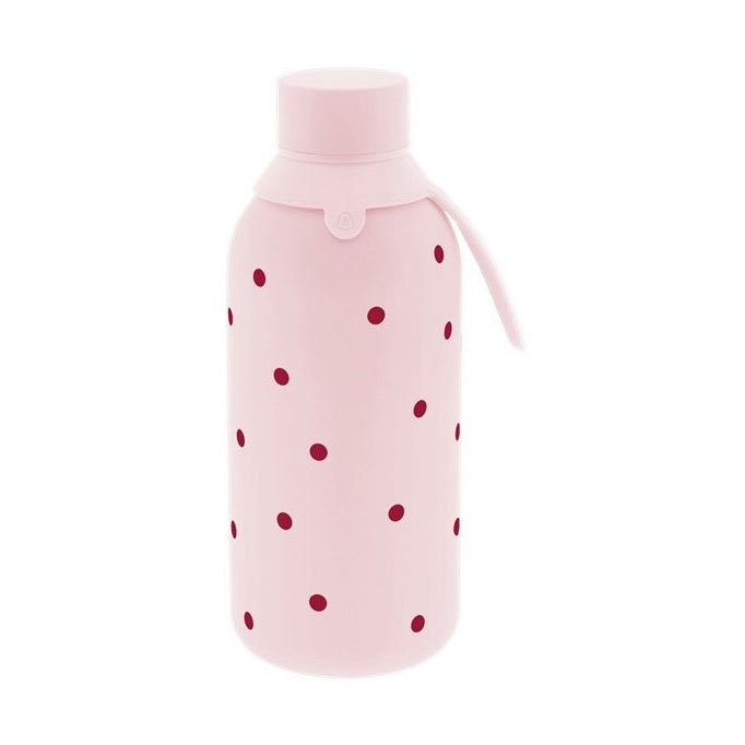 Garrafa Térmica Petite dots interior cerâmica 500ML - Pink