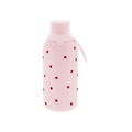 Garrafa térmica com interior cerâmico Áurea – Petite Dots – 500 ml · Rosa