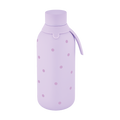 Garrafa térmica com interior cerâmico Áurea – Pastel Dots – 500 ml · Lilás