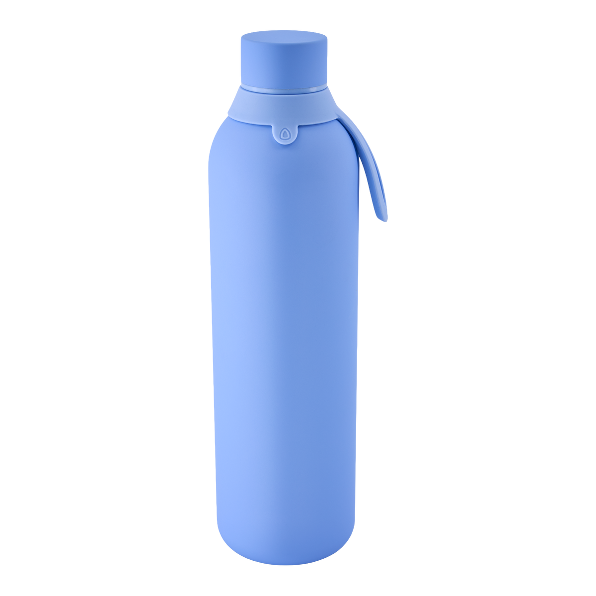 Garrafa térmica com interior cerâmico Áurea – Lisa – 750 ml · Azul céu
