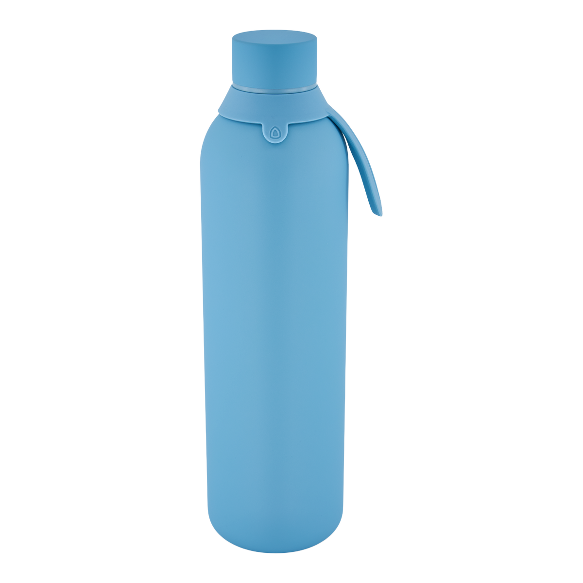 Garrafa térmica com interior cerâmico Áurea – Lisa – 750 ml · Azul petróleo