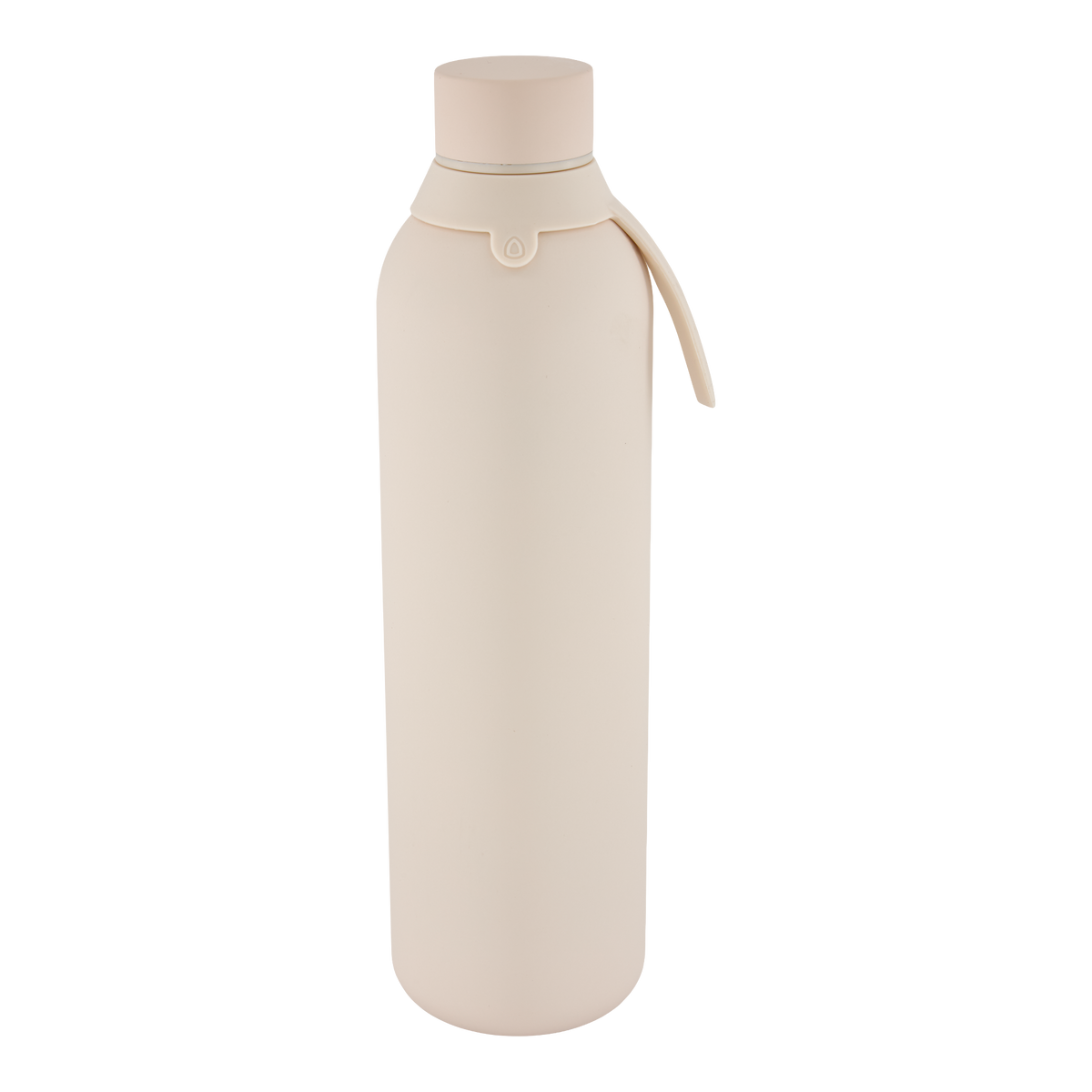 Garrafa térmica com interior cerâmico Áurea – Lisa – 750 ml · Areia