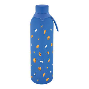 Garrafa térmica com interior cerâmico 750 ml Áurea – Cookie Beast – Azul Mazarine — Ref. BTC7074MZ