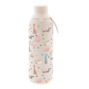Garrafa térmica com interior cerâmico Áurea – Dot & Woof – 750 ml · Verde esmeralda