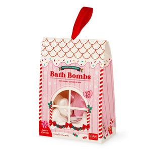 Conjunto de 10 Bombas de Banho de Natal Legami – Estrelas