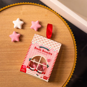 Conjunto de 10 Bombas de Banho de Natal Legami – Estrelas