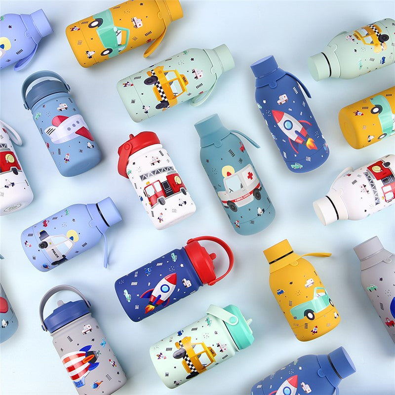 Garrafa térmica 330ML Petrol Blue Plane