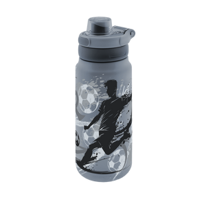 Garrafa térmica Sport 750 ml Áurea – Football Zone – Cinzento