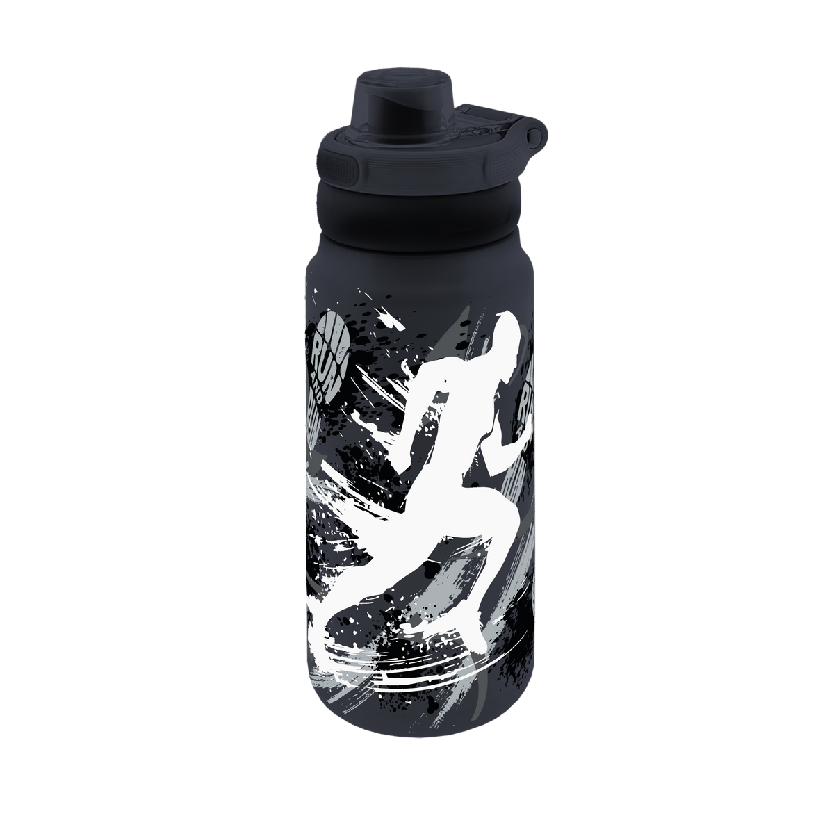 Garrafa térmica Sport 750 ml Áurea – Running Zone – Preto