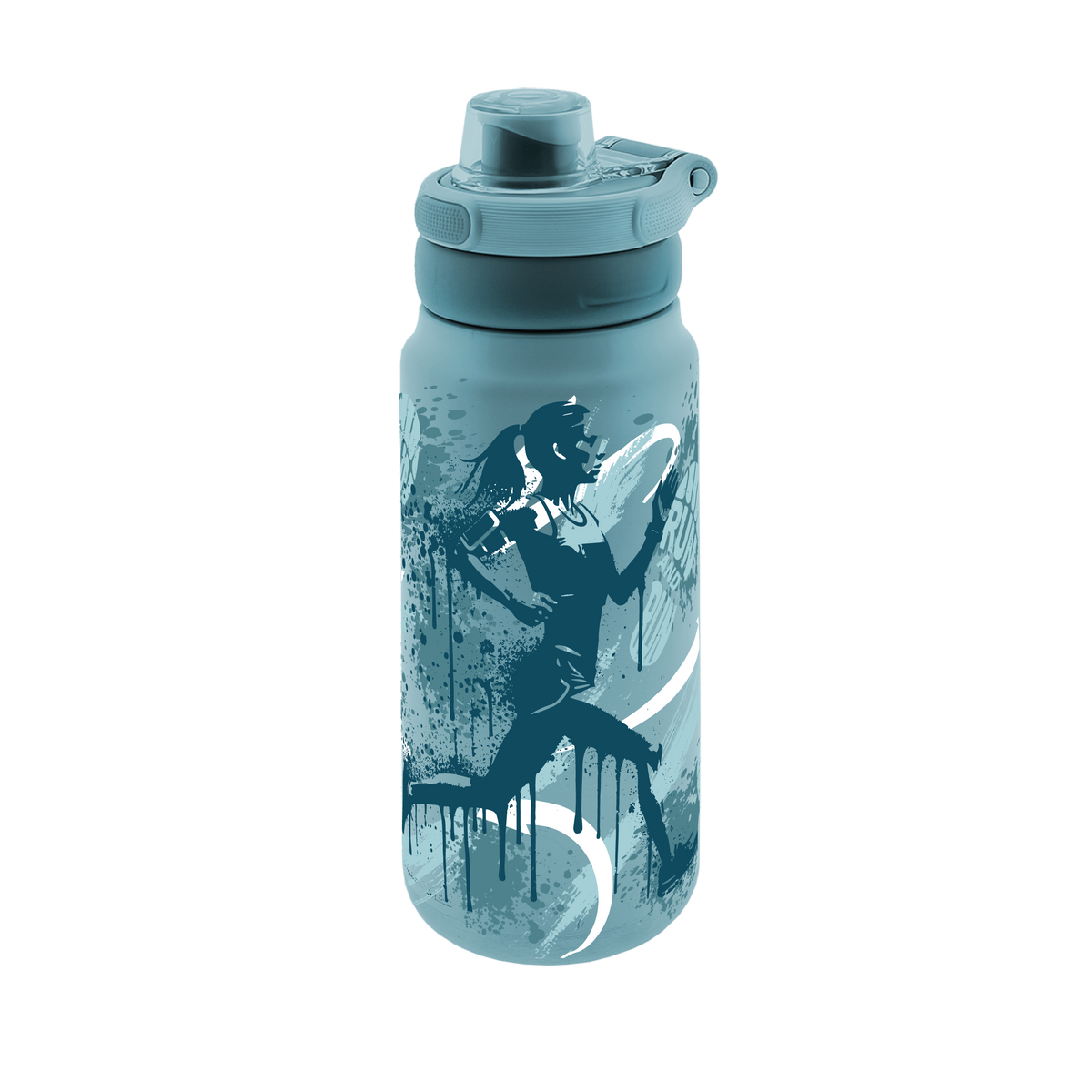 Garrafa térmica Sport 750 ml Áurea – Running Zone – Verde esmeralda