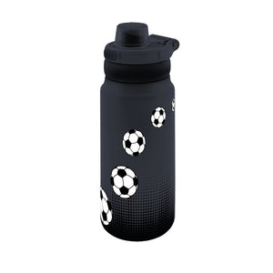 Garrafa térmica Sport 750 ml Lovely Story – Football Match – Preto — Ref. BTS2654NG