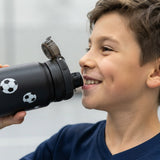 Garrafa térmica Sport 750 ml Lovely Story – Football Match – Preto