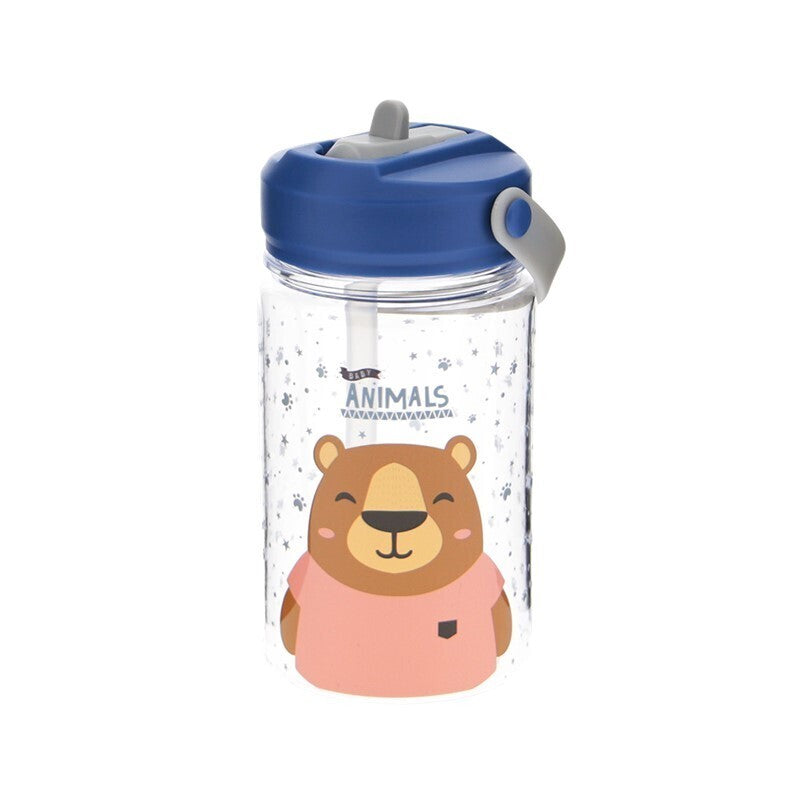 Garrafa de plástico 330ml Aurea kids - Urso