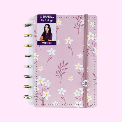 Caderno Inteligente Pink Blossom by Sof Martins A5