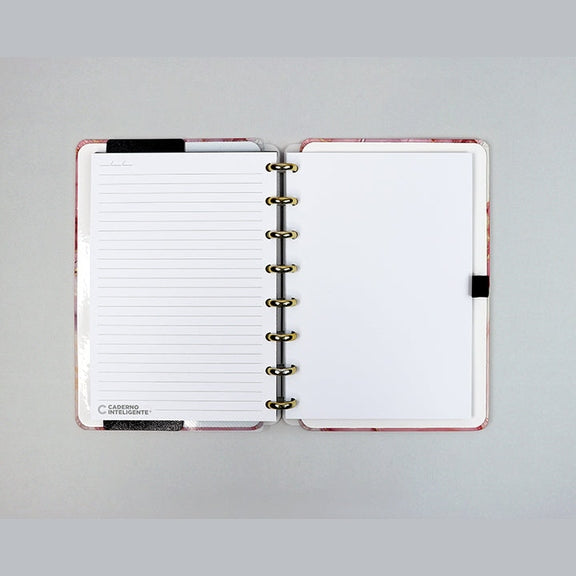 Caderno inteligente A5 Mármore Agatha