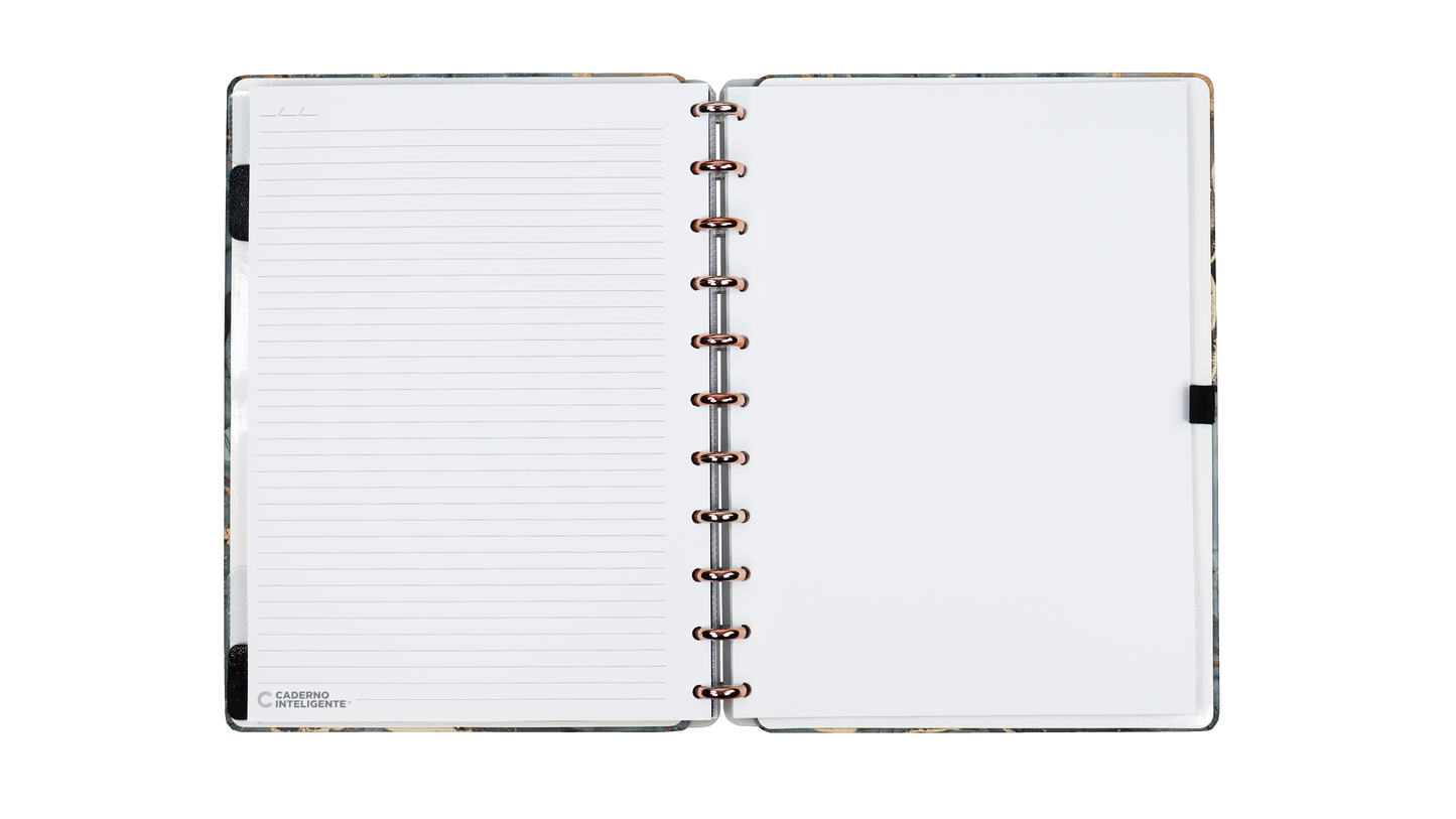 Caderno Inteligente A5 mármore Onyx