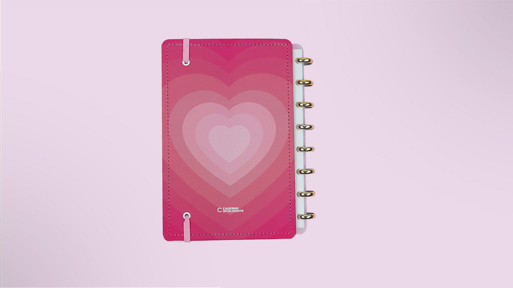 Caderno Inteligente Golden Love A5