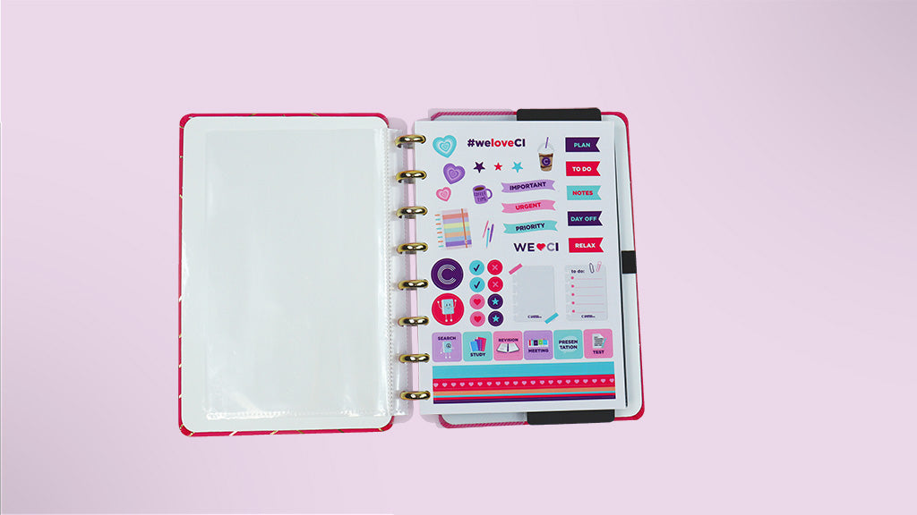 Caderno Inteligente Golden Love A5