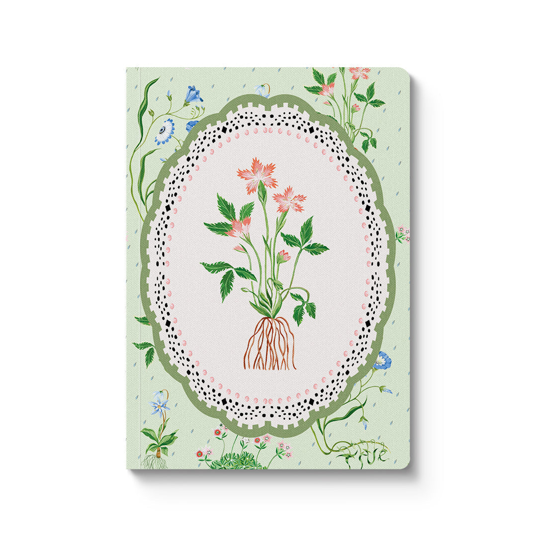 Caderno Cath Kidston A6 Green Roots Vignette