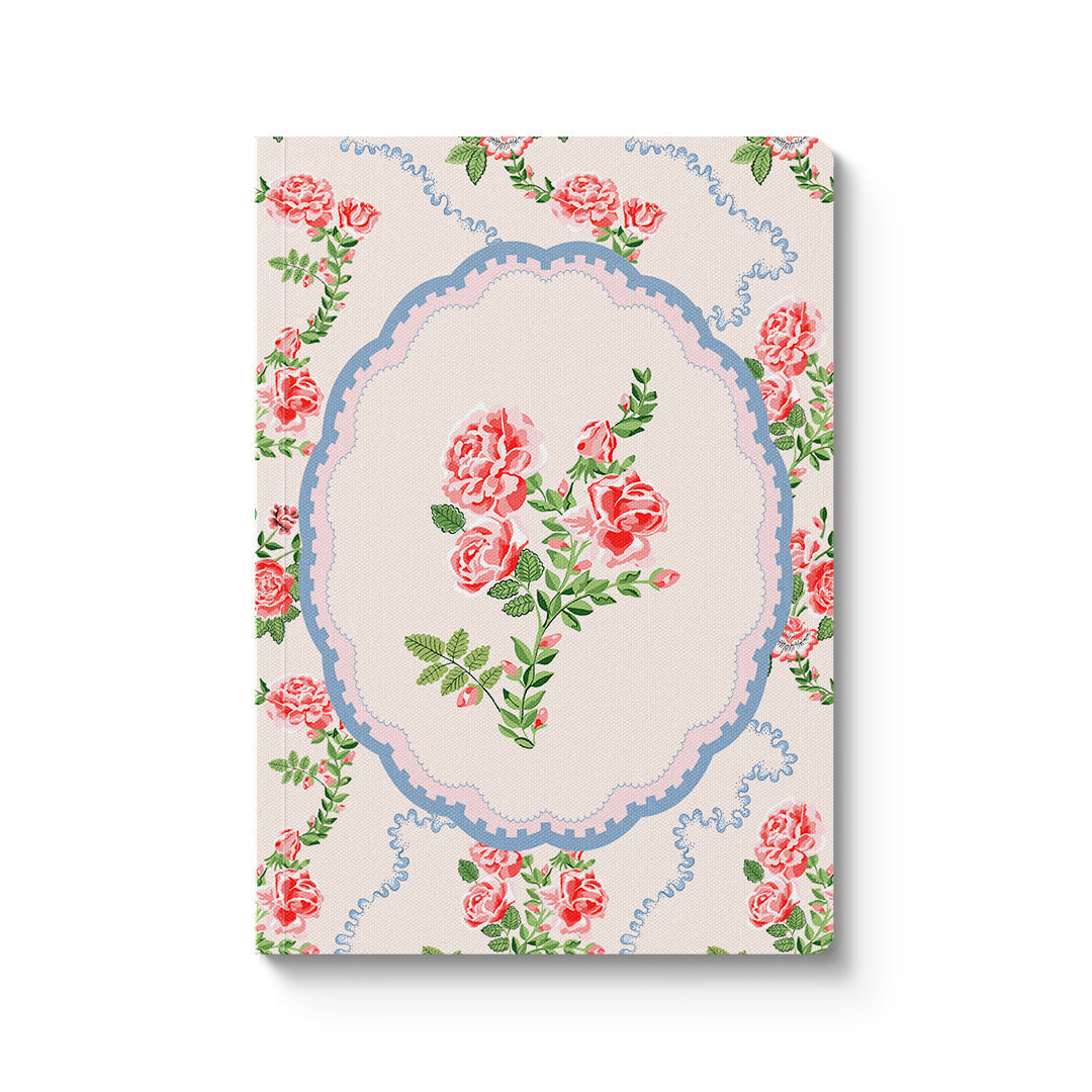 Caderno Cath Kidston A6 Rose Flutter Vignette