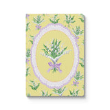 Caderno Cath Kidston A6 Yellow Lily of the Valley Vignette