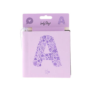 Caderno com letra e caneta Lovely Story — Roxo / A