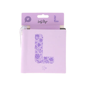Caderno com letra e caneta Lovely Story — Roxo / L