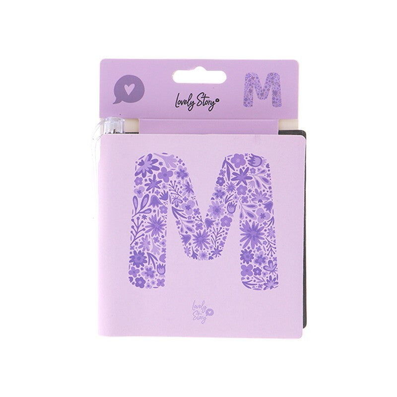 Caderno com letra e caneta Lovely Story — Roxo / M