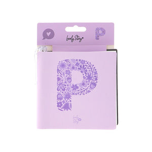 Caderno com letra e caneta Lovely Story — Roxo / P