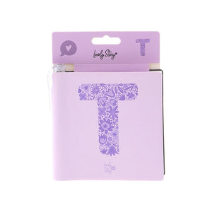 Caderno com letra e caneta Lovely Story — Roxo / T