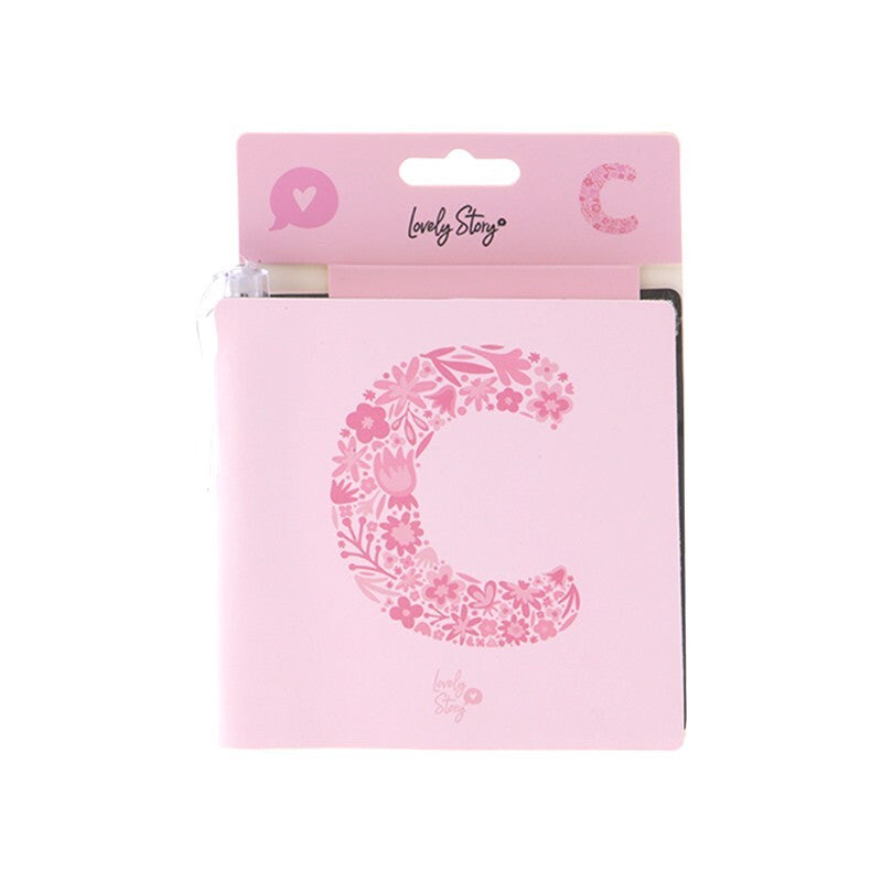 Caderno com letra e caneta Lovely Story — Rosa / C