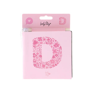 Caderno com letra e caneta Lovely Story — Rosa / D