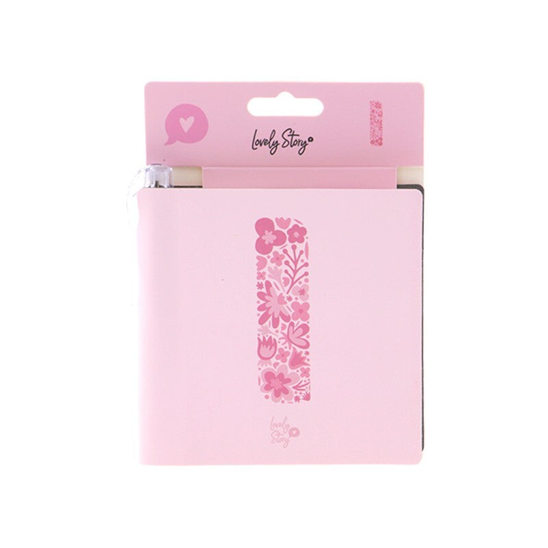 Caderno com letra e caneta Lovely Story — Rosa / I