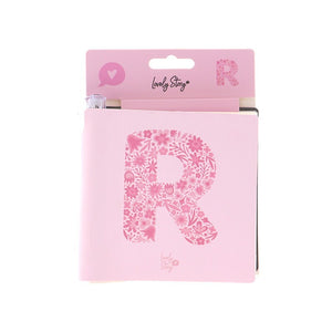 Caderno com letra e caneta Lovely Story — Rosa / R