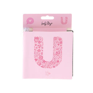 Caderno com letra e caneta Lovely Story — Rosa / U