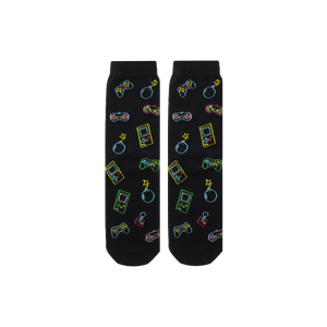 Meias Infantis Lovely Story Neon Blast – 24–29 – vista do par